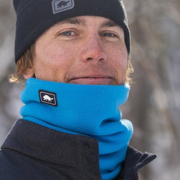 Double-Layer Neck Warmer Recycled Chelonia 150 Fleece - Picture 1 of 7
